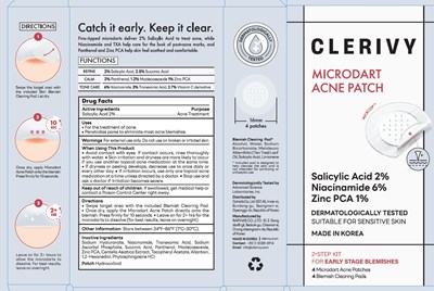 4 Patches (Microdart Acne Patch 4 Patches)